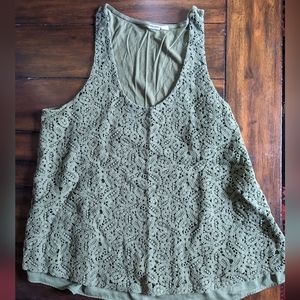Gap Crochet sleeveless top